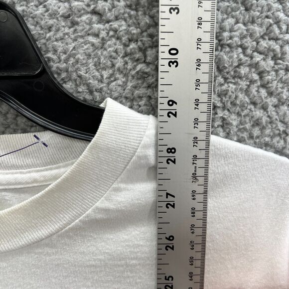 VTG Harley Davidson 'Loyal to One' Green Bay, WI Single Stitch LS White T Shirt - Picture 8 of 15